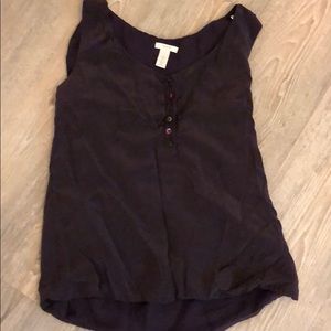 J crew silk top